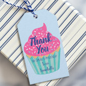 Cupcake Kids Verjaardag Dank u Cadeaulabel