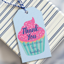 Cupcake Kids Verjaardag Dank u