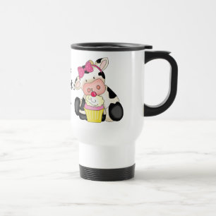 Cupcake Kind Cow Travel mug Reisbeker
