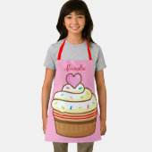 Cupcake Kinder NAAM bakpron retro Schort (Insitu)