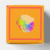 Cupcake Kinderfeestje Bedankdoosjes (Bovenkant)