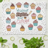 Cupcake Kitchen Towel Theedoek (Gevouwen)
