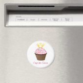 Cupcake koningin magneet (Insitu (Vaatwasser))