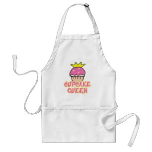 Cupcake Koningin Standaard Schort