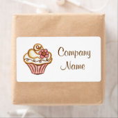 Cupcake-labels Etiket (Insitu)