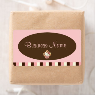 Cupcake-labels Etiket