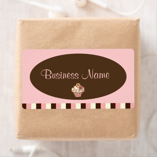 Cupcake-labels Etiket (Insitu)