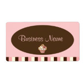 Cupcake-labels Etiket (Voorkant)
