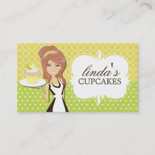 Cupcake Lady Visitekaartjes