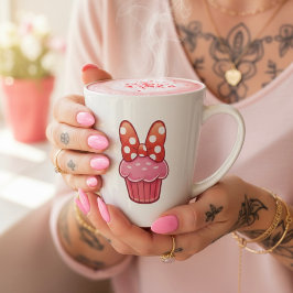 Cupcake Latte Mok