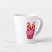 Cupcake Latte Mug Latte Mok (Rechterhoek)