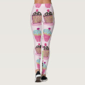 Cupcake-leggings Leggings (Achterkant)