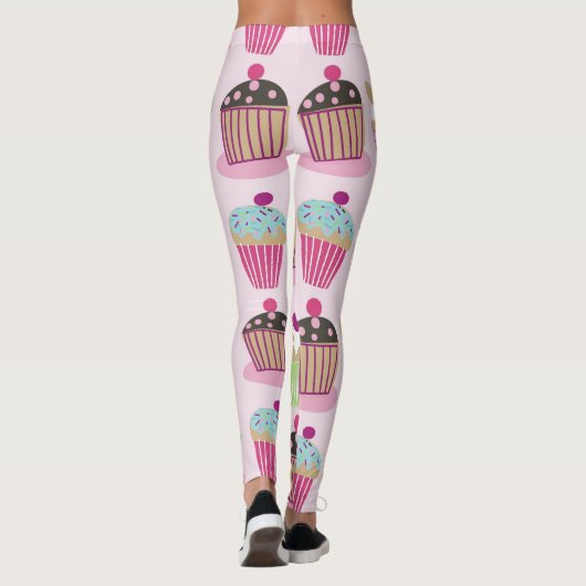 Cupcake-leggings Leggings (Achterkant)