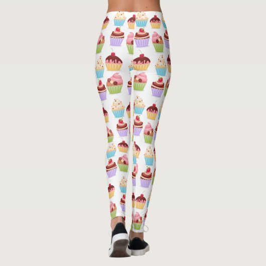 Cupcake-Leggings Leggings (Achterkant)