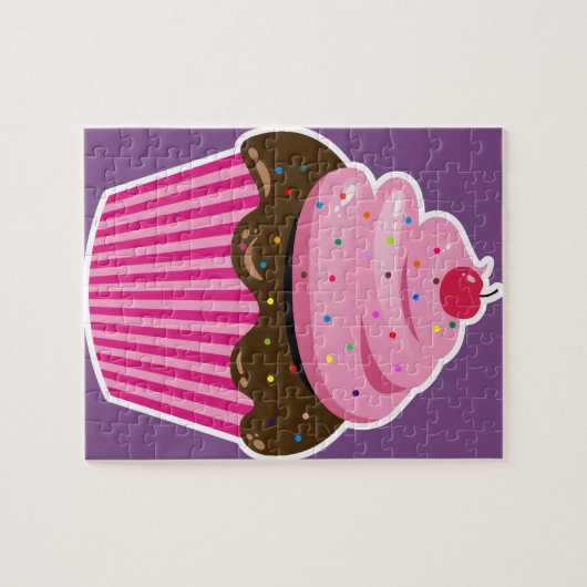 Cupcake Legpuzzel (Horizontaal)