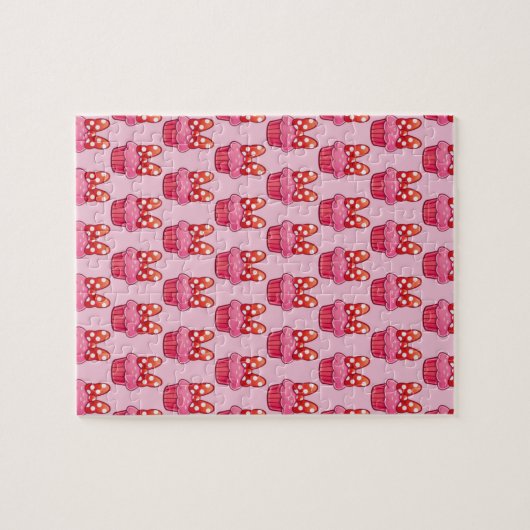 Cupcake Legpuzzel (Horizontaal)