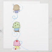 Cupcake Letterhead (Voorkant / Achterkant)