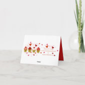 Cupcake Liefde Kaart (Achterkant)