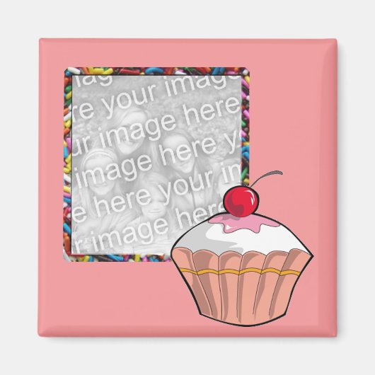 cupcake lijst magneet (Voorkant)