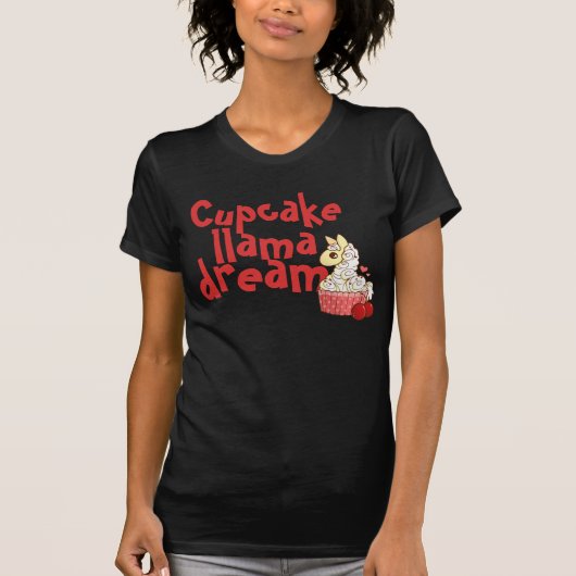 Cupcake Llama Pajama Top (Voorkant)