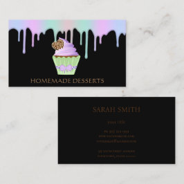 Cupcake-Logo bakkerij-kaas, schattig Visitekaartje