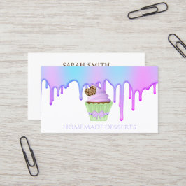 Cupcake-Logo bakkerij-kaas, schattig Visitekaartje