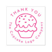 cupcake logo design   zelfinktende stempel (Design)
