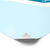 Cupcake Love aangepaste naam poster (Hoek)