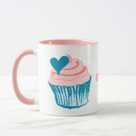 Cupcake Love aangepaste name mokken