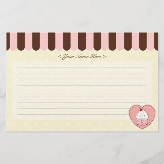 Cupcake Love Briefpapier