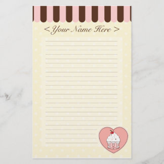 Cupcake Love Briefpapier