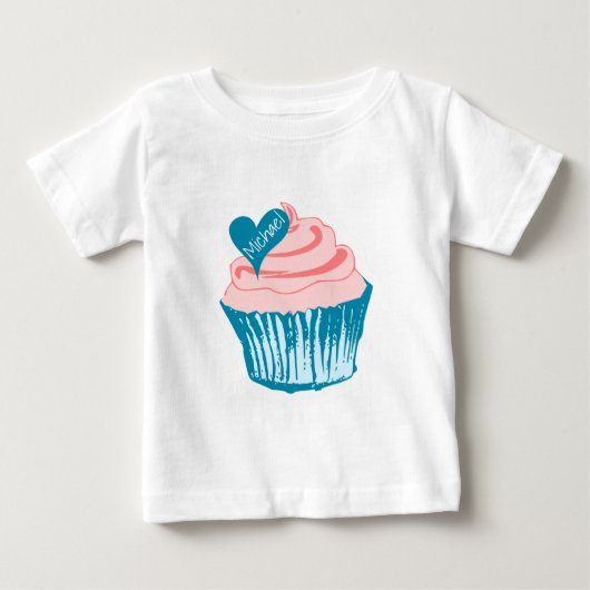 Cupcake Love custom name shirten & jackts (Voorkant)