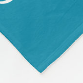 Cupcake Love custom text koppels fleece deken (Hoek)