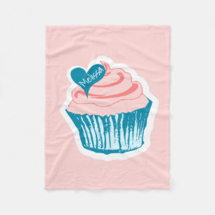 Cupcake Love douanenaam fleece dekens