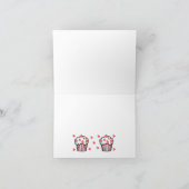 Cupcake Love Feestdagen Kaart (Binnen)