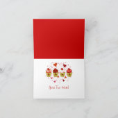 Cupcake Love Kaart (Binnen)