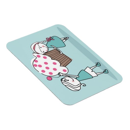 Cupcake Love Magneet (Rechterzijde)