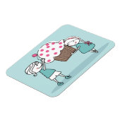 Cupcake Love Magneet (Linkerzijde)