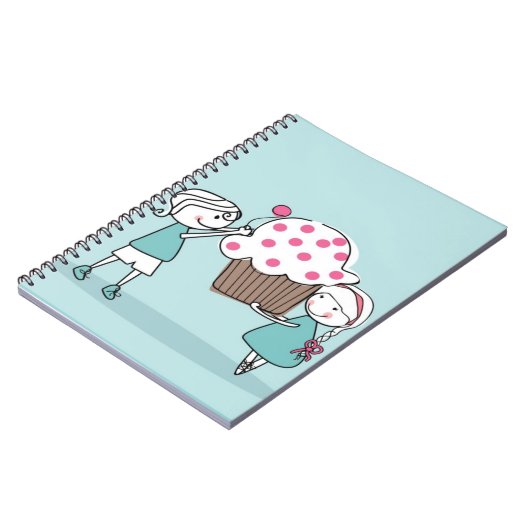 Cupcake Love Notitieboek (Linkerzijde)