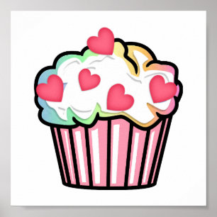 Cupcake Love Poster