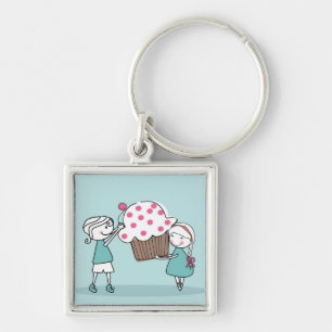 Cupcake Love Sleutelhanger