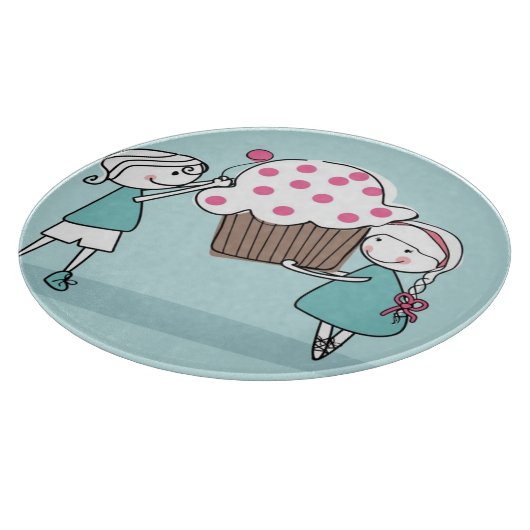 Cupcake Love Snijplank (Hoek)