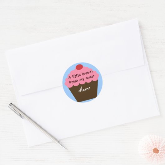 Cupcake Love Sticker (Envelop)
