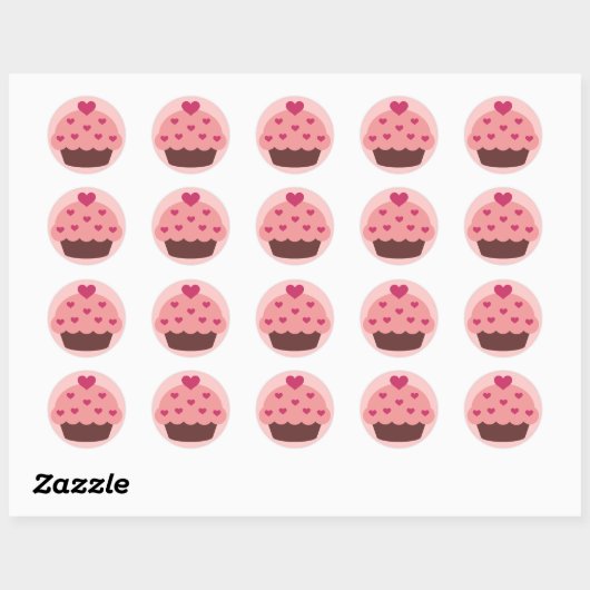 Cupcake Love Stickers (Vel)