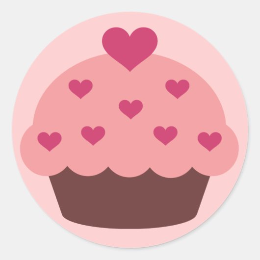 Cupcake Love Stickers (Voorkant)