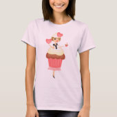 Cupcake Love T-shirt (Voorkant)