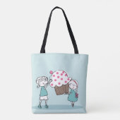 Cupcake Love Tote Bag (Achterkant)