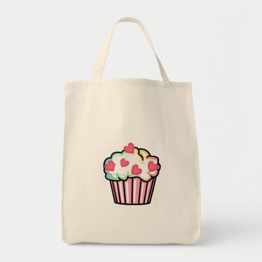 Cupcake Love Tote Bag (Voorkant)