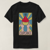 Cupcake Lover Baker Baking Lover Cupcake Tarot T-shirt (Design voorkant)