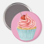 Cupcake Magneet (Voorkant / Achterkant)